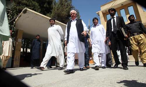 Two witnesses testify in Akbar Bugti murder case