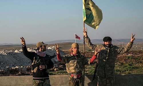 US airdrops ammunition to Syria rebels