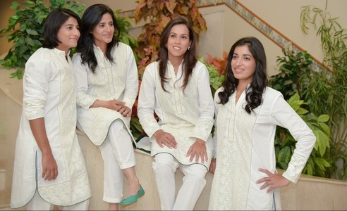 The Pakistan women's cricket team gets stylish with off-duty kurtas