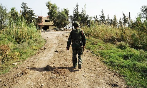 Syria army begins offensive near Aleppo with Russian support