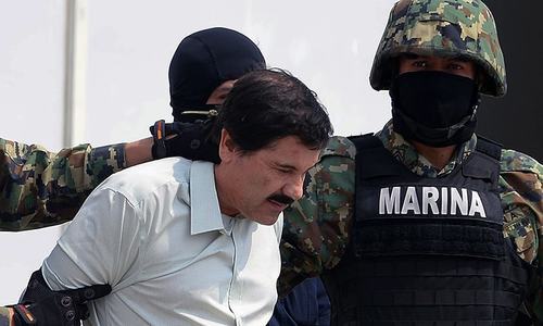 'El Chapo' manhunt leaves bullet-riddled homes, cars