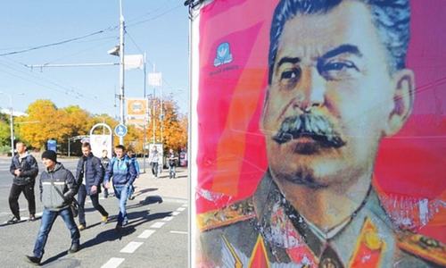 Stalin portraits and Soviet nostalgia rule in Ukraine&rsquo;s rebel regions