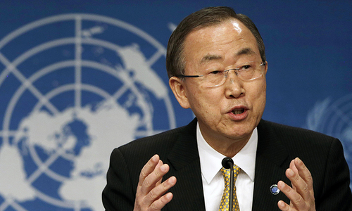 UN chief visits Israel, Palestinian territories
