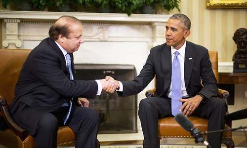 Nawaz meets Obama at White House