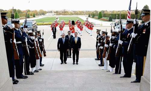 PM Nawaz visits Pentagon