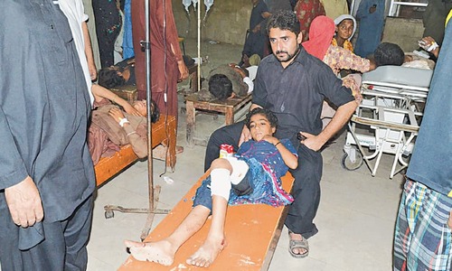 Suicide attack on Muharram procession claims 22 lives