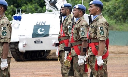 Pakistan&rsquo;s peacekeeping role highlighted