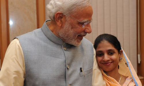 Grateful over Geeta's return, Modi donates INR10m to Edhi Foundation Grateful over Geeta's return, Modi donates INR10m to Edhi Foundation