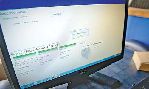 Footprints: In death, a name