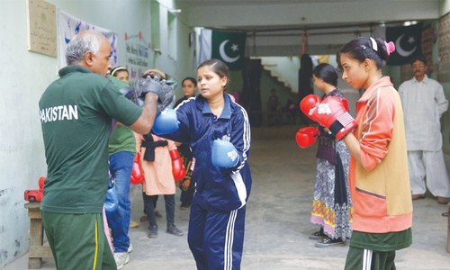 First-ever women&rsquo;s boxing camp in full swing