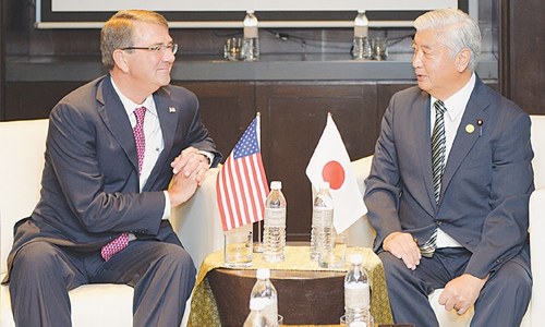 US to keep operating in South China Sea: Carter US to keep operating in South China Sea: Carter