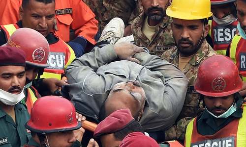 Lahore factory crash death toll climbs to 41 as hope fades for survivors Lahore factory crash death toll climbs to 41 as hope fades for survivors