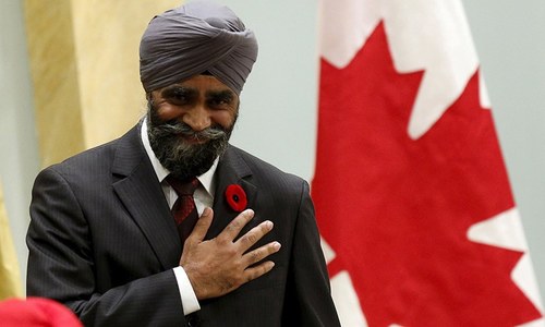 Decorated Sikh soldier takes command of Canada's military