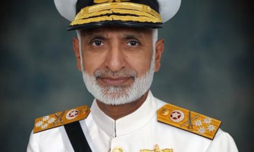 Admiral Zakaullah observes exercise in Sir Creek Admiral Zakaullah observes exercise in Sir Creek
