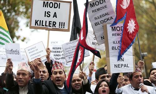 Hundreds protest against Modi's visit to UK Hundreds protest against Modi's visit to UK