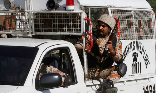 Rangers insist Karachi operation hasn&rsquo;t slowed down