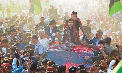 Bilawal&rsquo;s election rally attracts large crowds in Sujawal and Thatta