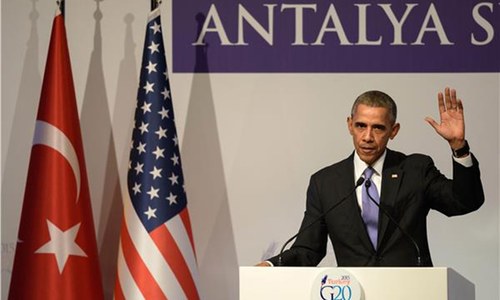 US had no 'specific' intelligence on Paris attacks: Obama