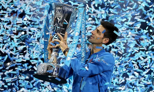 Djokovic ends year on high with Finals win over Federer