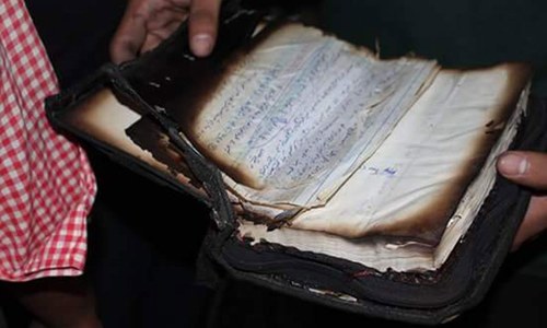 Office of Christian web TV gutted in mysterious fire