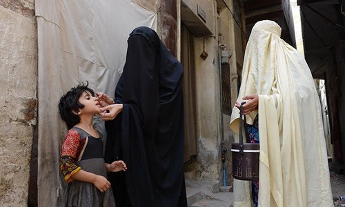 People face jail for refusing polio vaccination in Peshawar