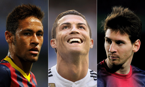 Messi, Ronaldo, Neymar named as Ballon d'Or top three