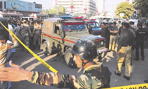 Terrorists kill two army personnel in Karachi