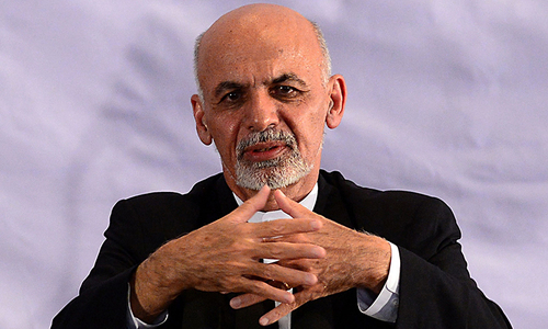 Ghani too eying talks with Taliban