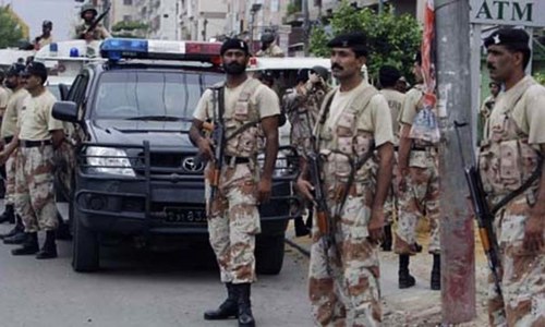 Rangers in Karachi