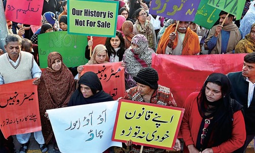 Orange Line project: Govt warned of ‘massive protests’ Orange Line project: Govt warned of ‘massive protests’
