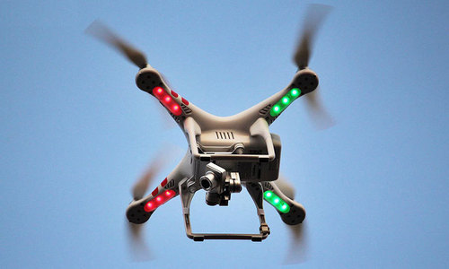 Drone cameras &lsquo;more efficient&rsquo; than CCTV, helicopters