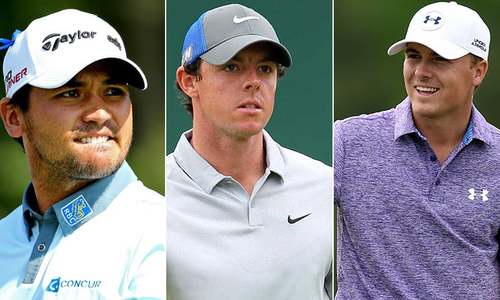 2015: Golf&rsquo;s new &lsquo;Big Three&rsquo; push Tiger to the back pages