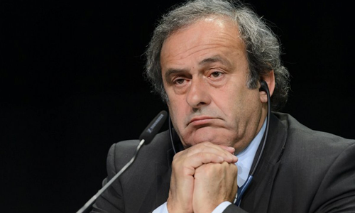 I've been kicked in the teeth: Platini
