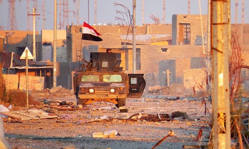 Iraqi forces in fierce battles with IS in Ramadi