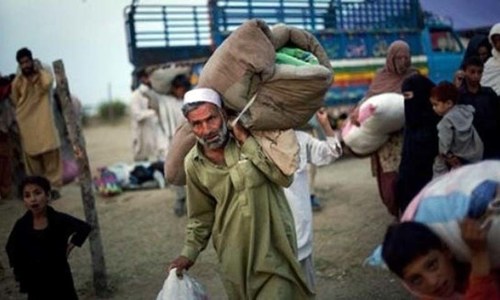 Denial of financial assistance distresses displaced persons
