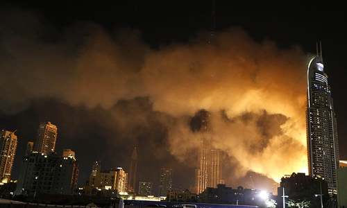 'One hour, then that's it': Dubai fire survivor hangs from balcony 'One hour, then that's it': Dubai fire survivor hangs from balcony