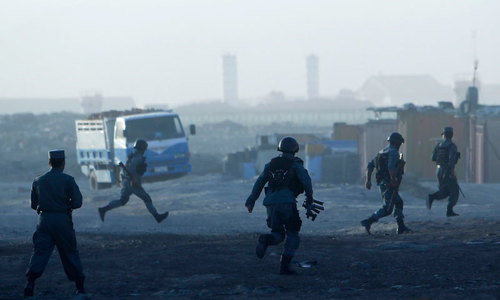 Suicide bomber strikes near Kabul airport: officials