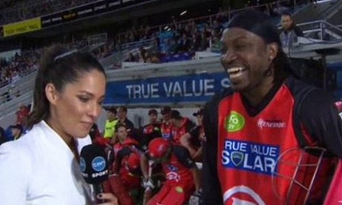Chris Gayle and sexism in sports &mdash; The game is changing, baby