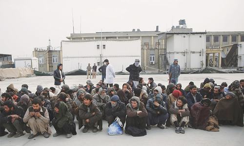 Afghanistan turns disused Nato camp into drug treatment base