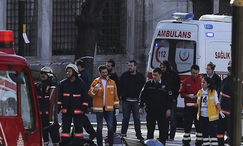 At least 10 killed as 'suicide bomber' hits Istanbul tourist hub At least 10 killed as 'suicide bomber' hits Istanbul tourist hub