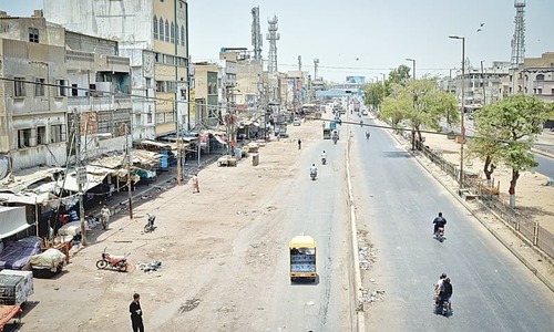 Karachi sewers blocked deliberately with sacks: LG minister