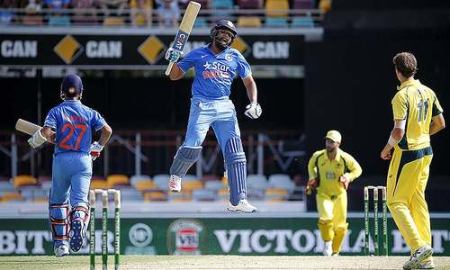 Rohit ton in vain again as Bailey steers Australia to victory Rohit ton in vain again as Bailey steers Australia to victory