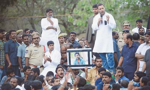 Suicide of student triggers protests in India