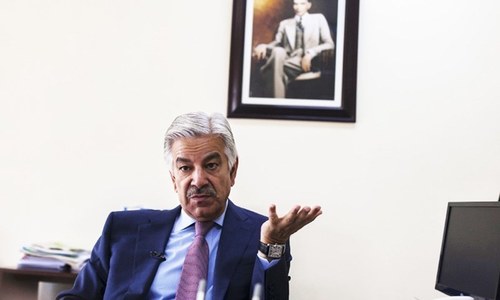 Chairman bars defence minister from attending Senate session