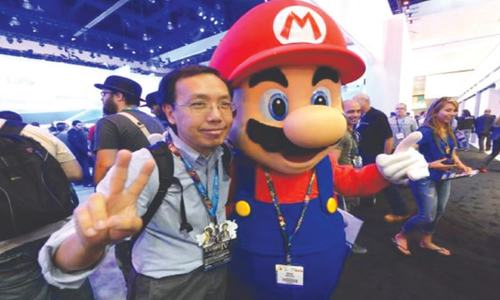 Video game icon Mario creates Linkedin page