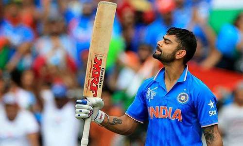 &lsquo;Kohli fan&rsquo; held for hoisting Indian flag in Okara