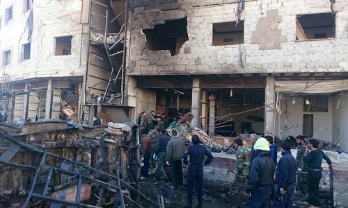 Syria shrine bombings