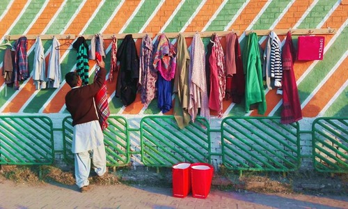 Don't need it? Leave it here: Peshawar gets its own version of Deewar-i-Meherbani