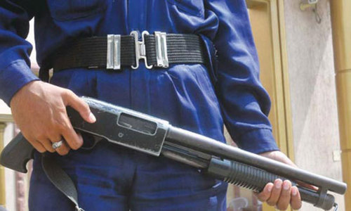 When the school watchman can't protect you, fear not, his relative will