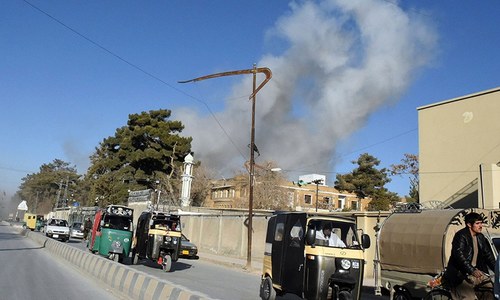 Nine killed, 34 injured as suicide attack targets security forces' vehicle in Quetta Nine killed, 34 injured as suicide attack targets security forces' vehicle in Quetta